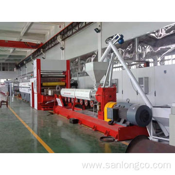 Sack Flat Yarn Extruder Tape Produce Machine